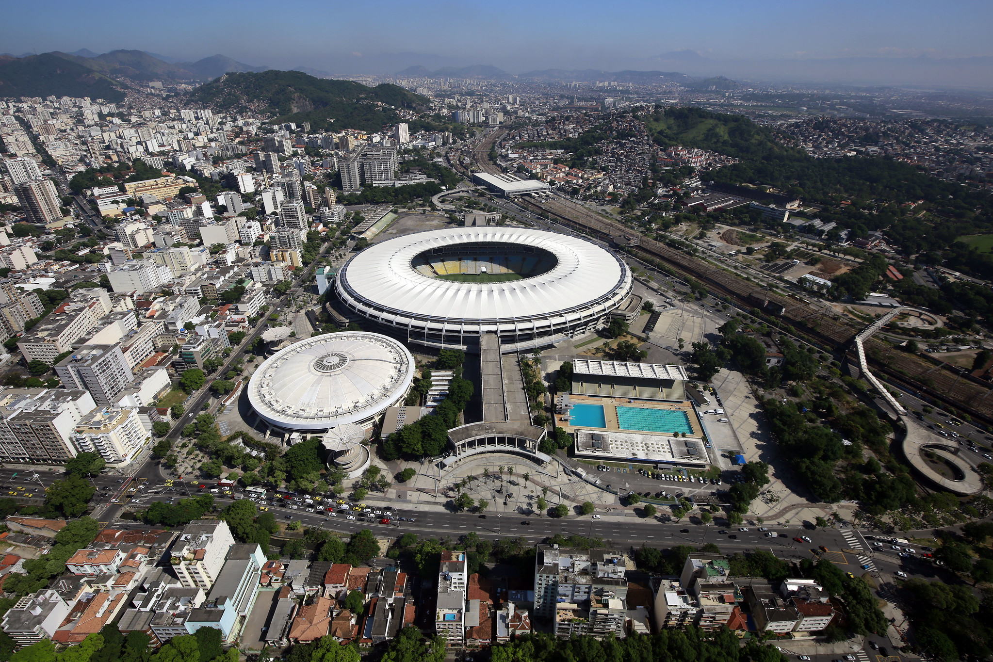 o maracanã no mapa do rio de janeiro